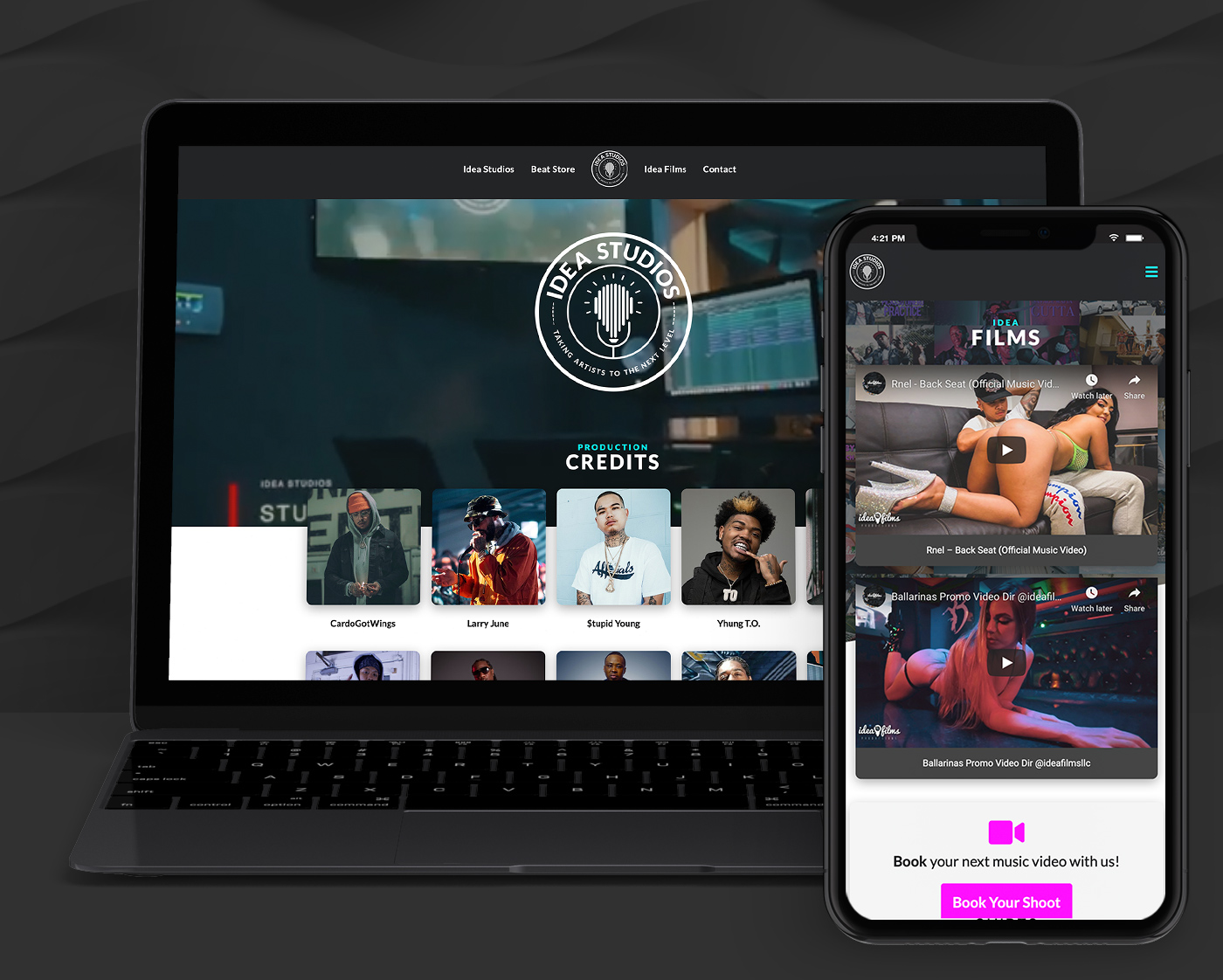Idea Studios Website