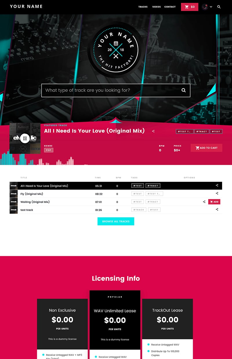 The Hit Factory – Beatstars Premade | ElvisSalic.com